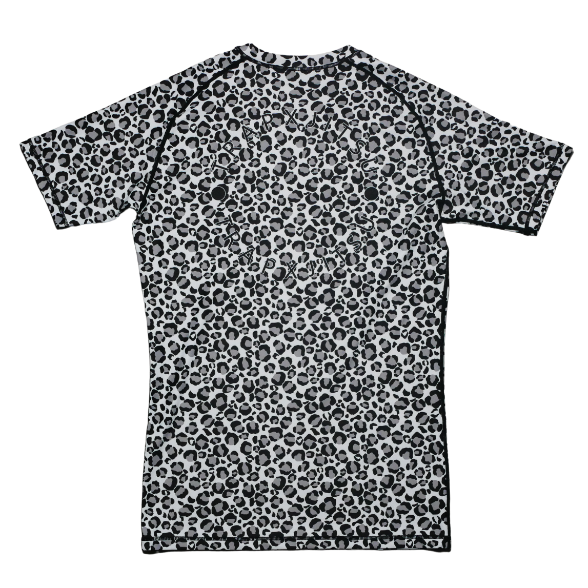 SNOW LEOPARD SHORT SLEEVE RASHGUARD – TrapxJitsu