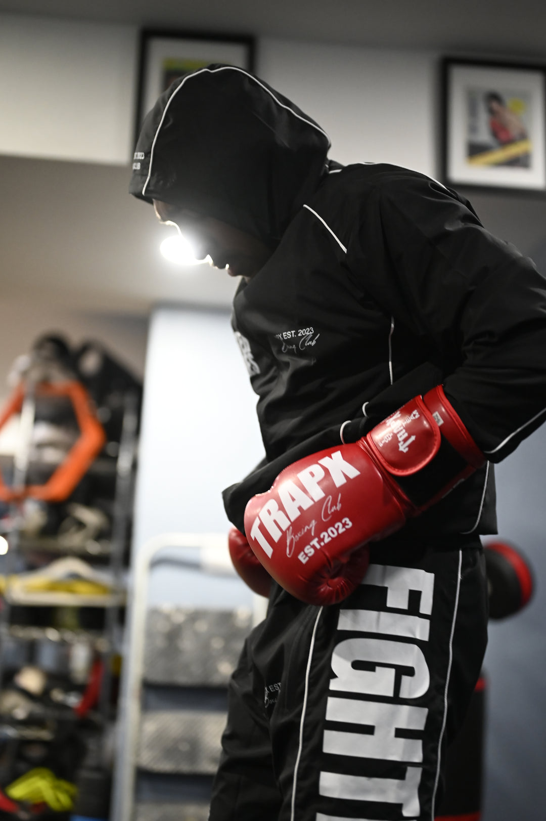 FIGHTER DESIRES BOXING GLOVES