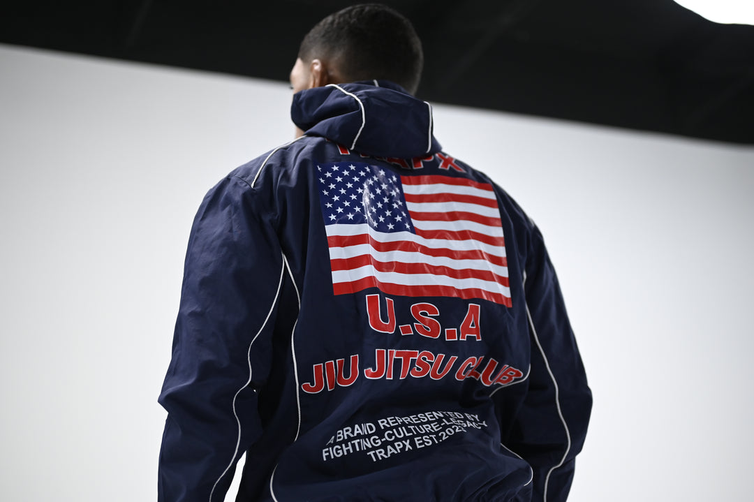 USA JIU JITSU TRACK JACKET
