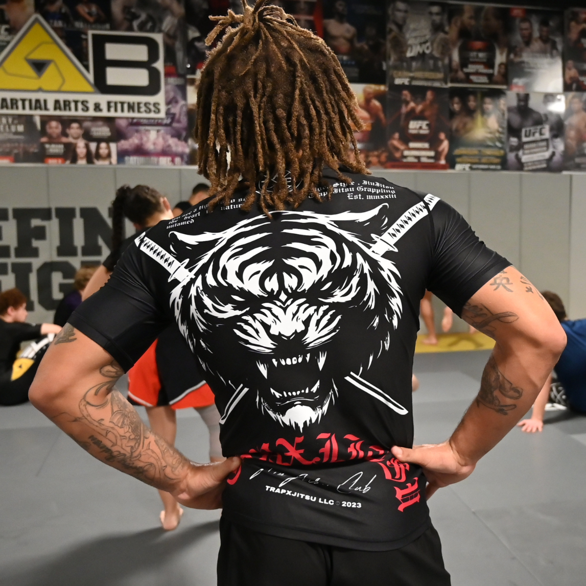 TIGER STYLE SHORT SLEEVE RASHGUARD – TrapxJitsu
