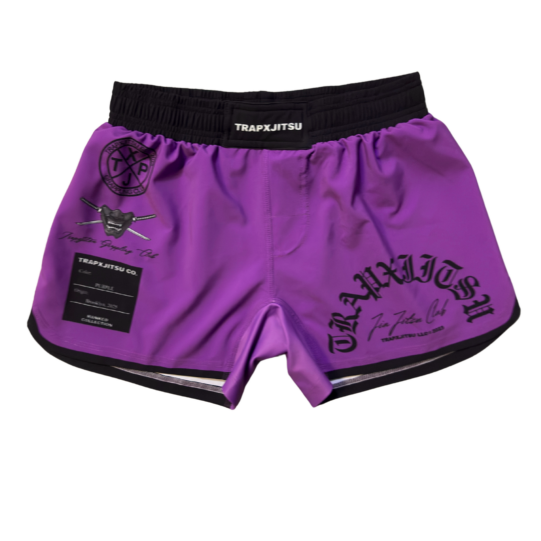 RANKED NO-GI SHORTS PURPLE