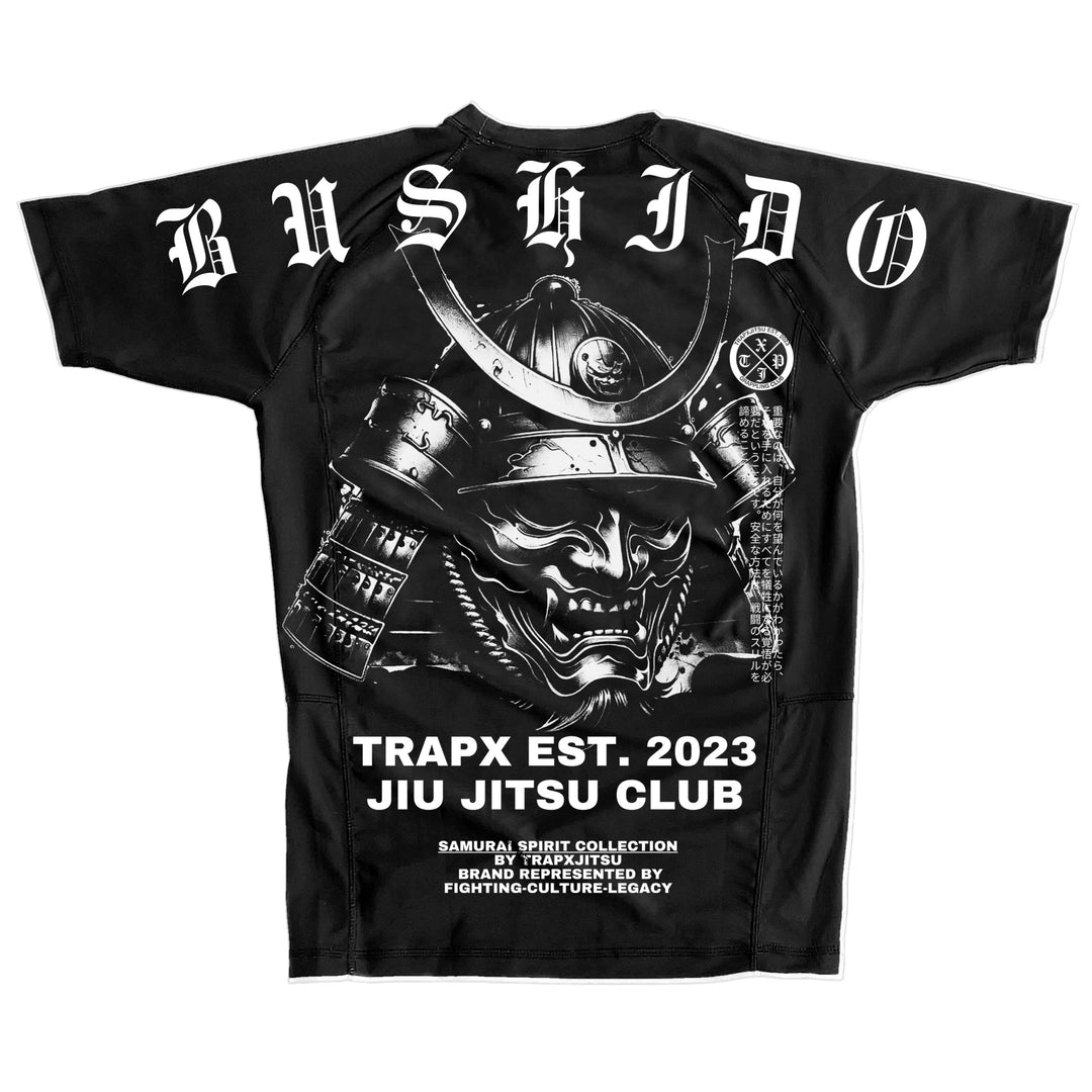 BUSHIDO 2 SHORT SLEEVE RASHGUARD - BLACK