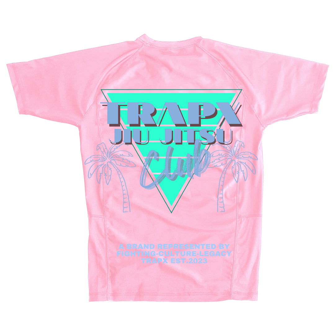 305 VICE SHORT SLEEVE RASHGUARD - PINK
