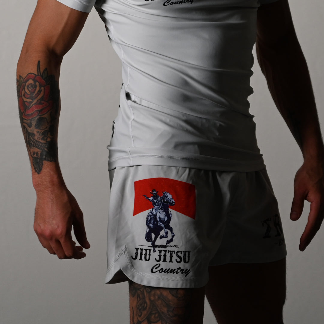 FRONTIER NO-GI SHORTS - OFF WHITE