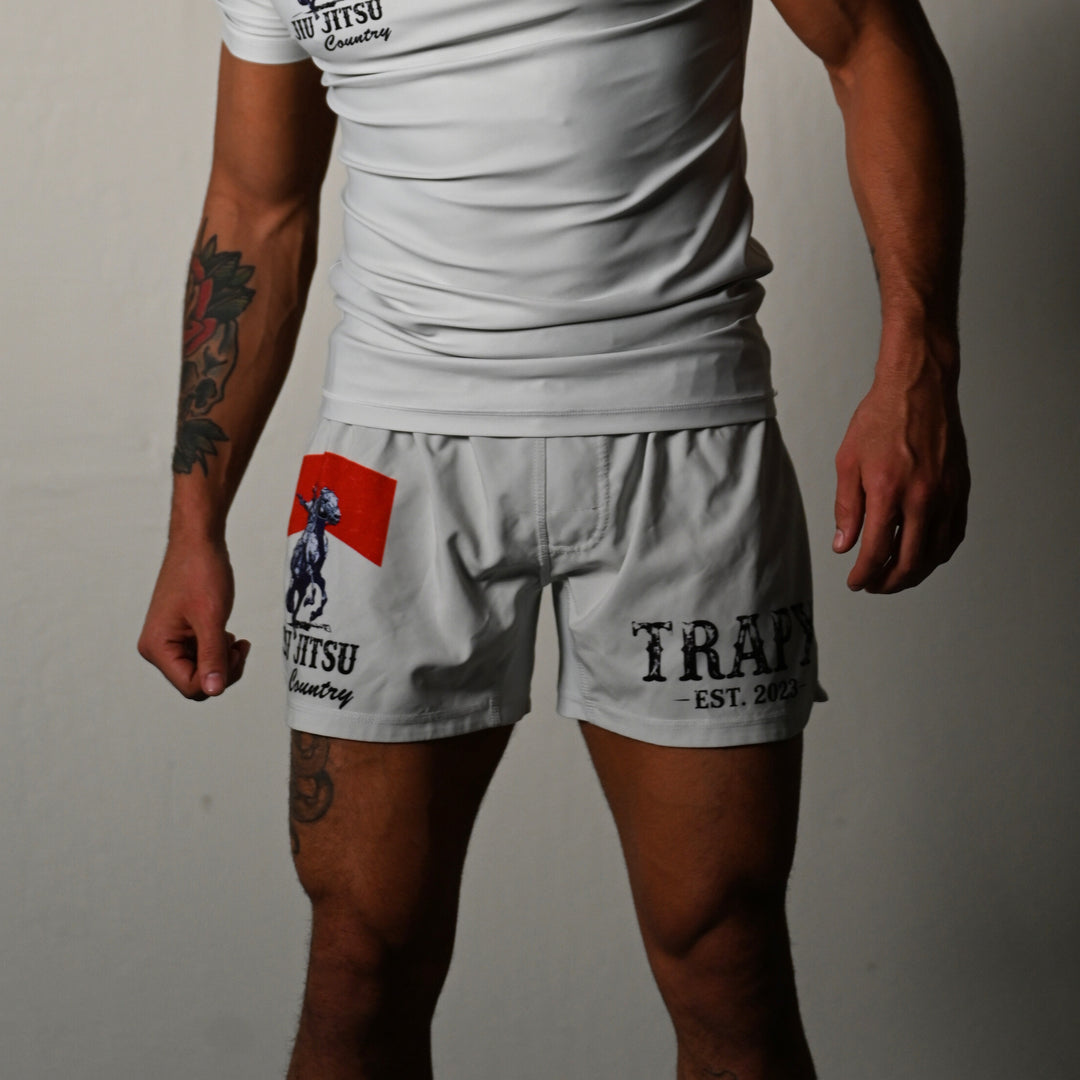 FRONTIER NO-GI SHORTS - OFF WHITE