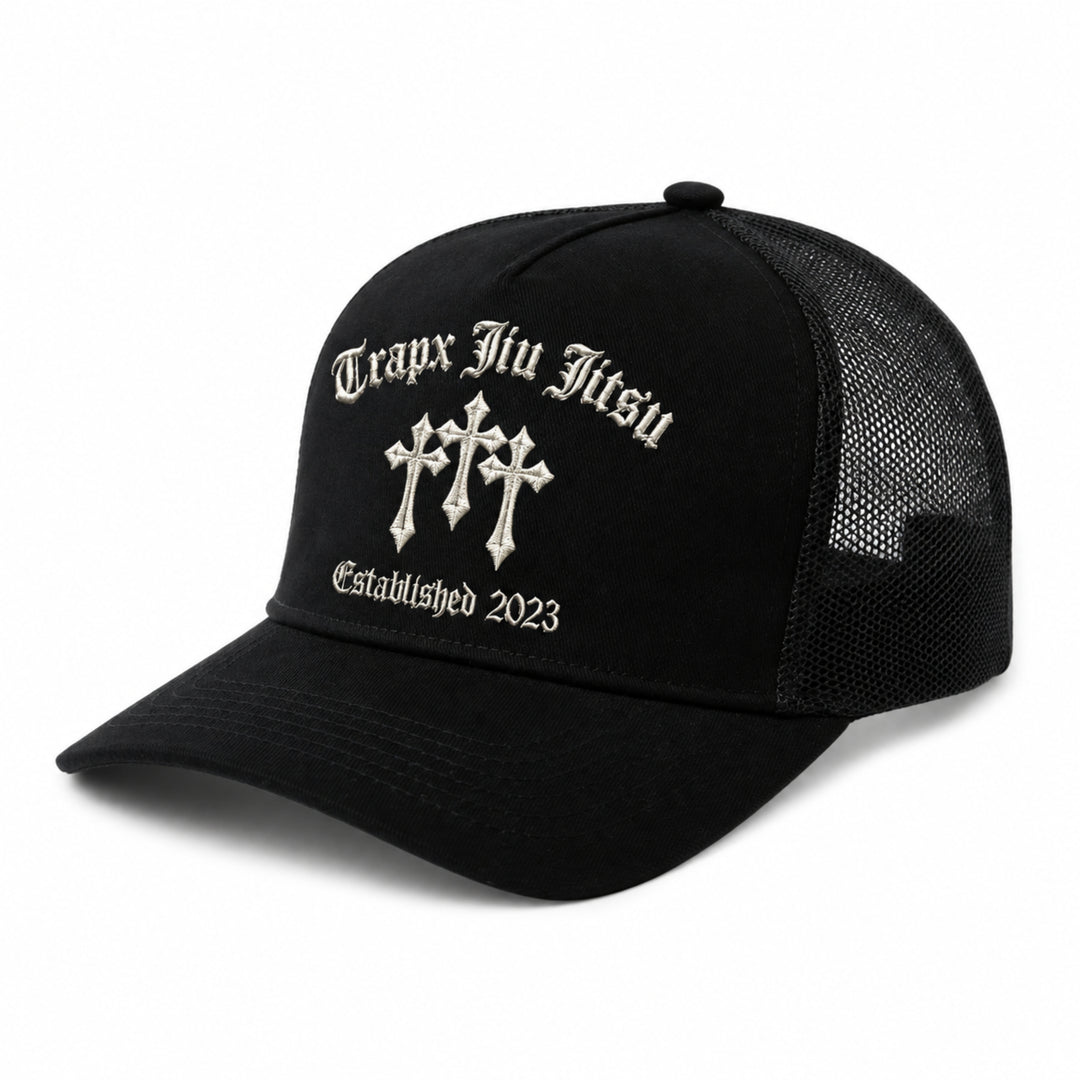 CHROME CROSS - TRUCKER HAT