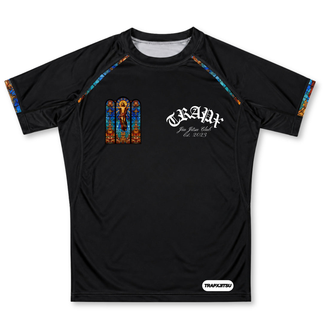 CHRIST BLESSED SHORT SLEEVE RASHGUARD