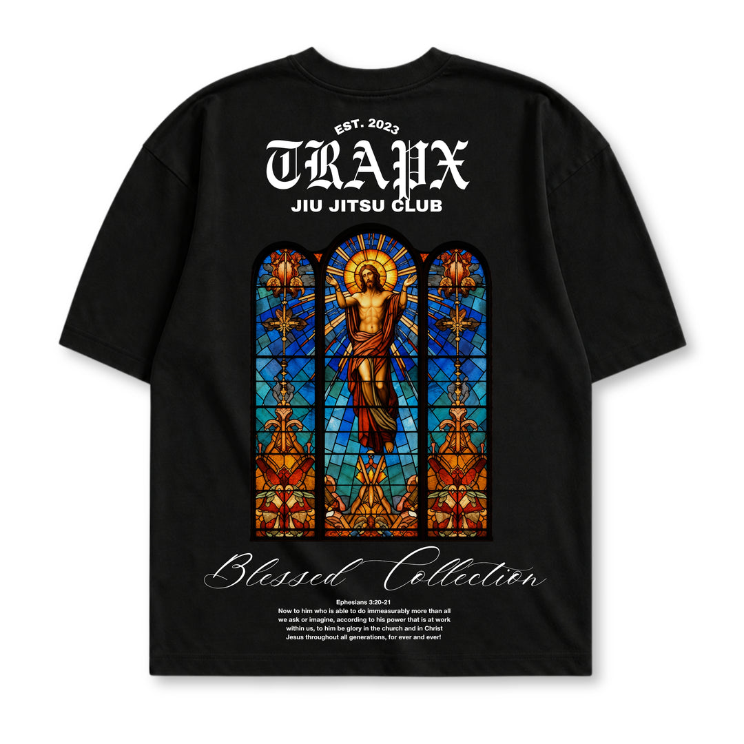 CHRIST BLESSED OVERSIZED T-SHIRT