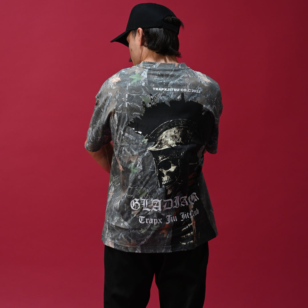 WARRIOR OVERSIZED T-SHIRT - CAMO
