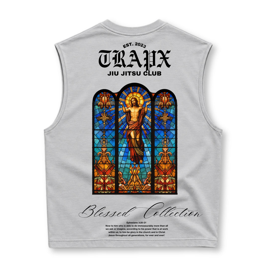 CHRIST BLESSED OVERSIZED TANK