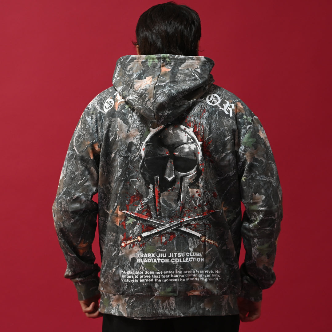 WARRIOR HOODIE - CAMO