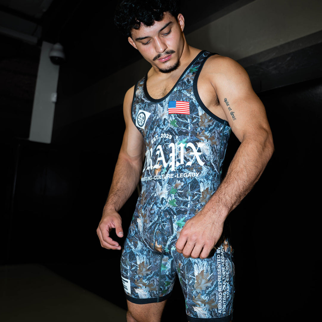 OG WRESTLING SINGLET - CAMO