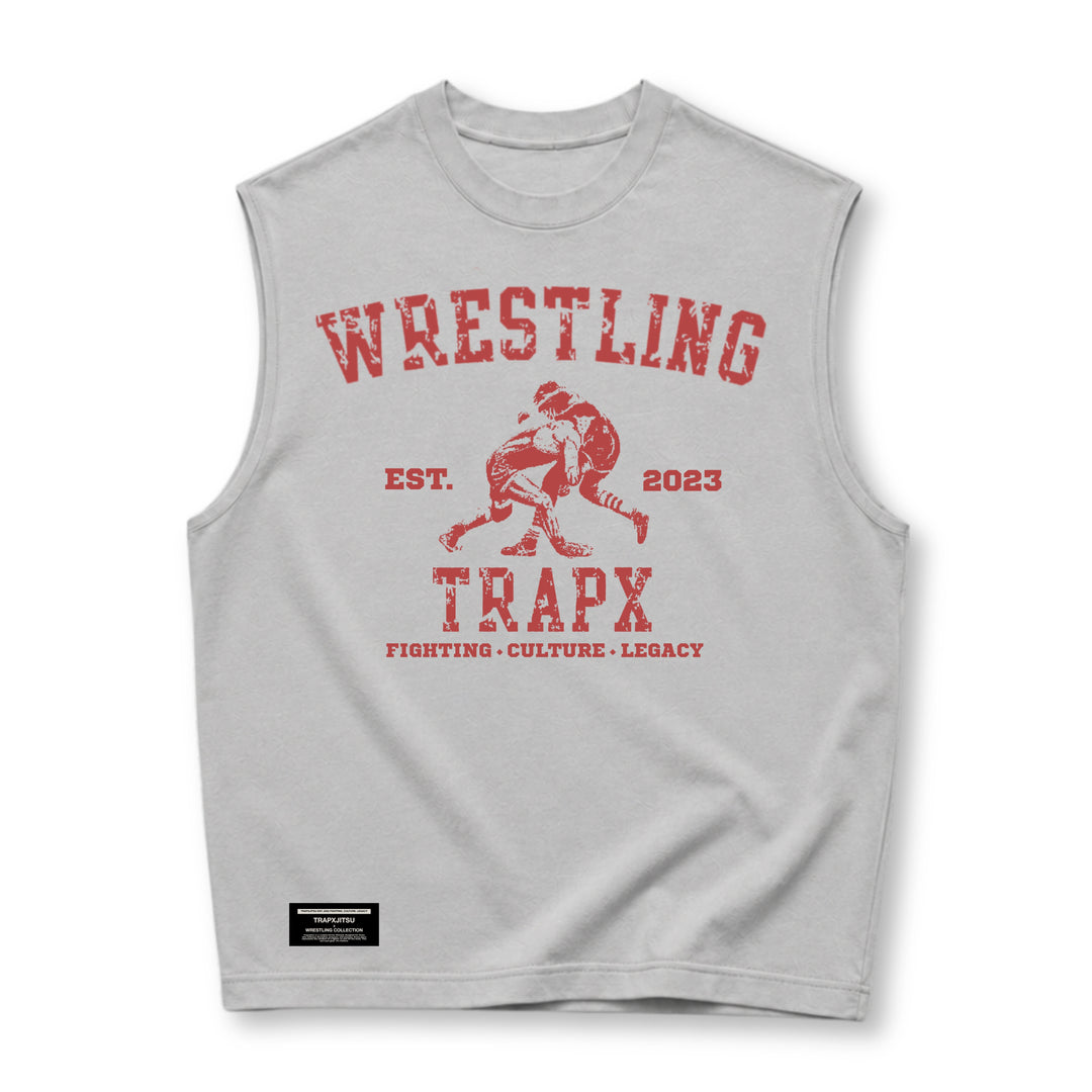 VINTAGE WRESTLING OVERSIZED TANK