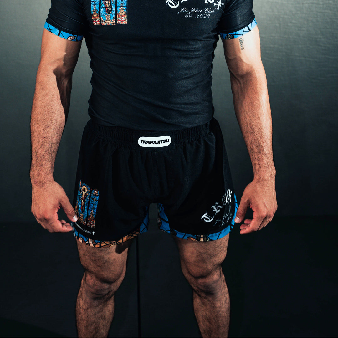 CHRIST BLESSED CROSS NO-GI SHORTS