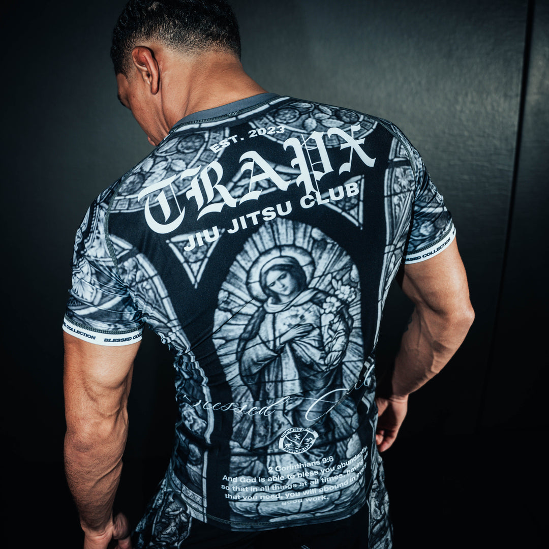 IMMACULATE BLESSED SHORT SLEEVE RASHGUARD