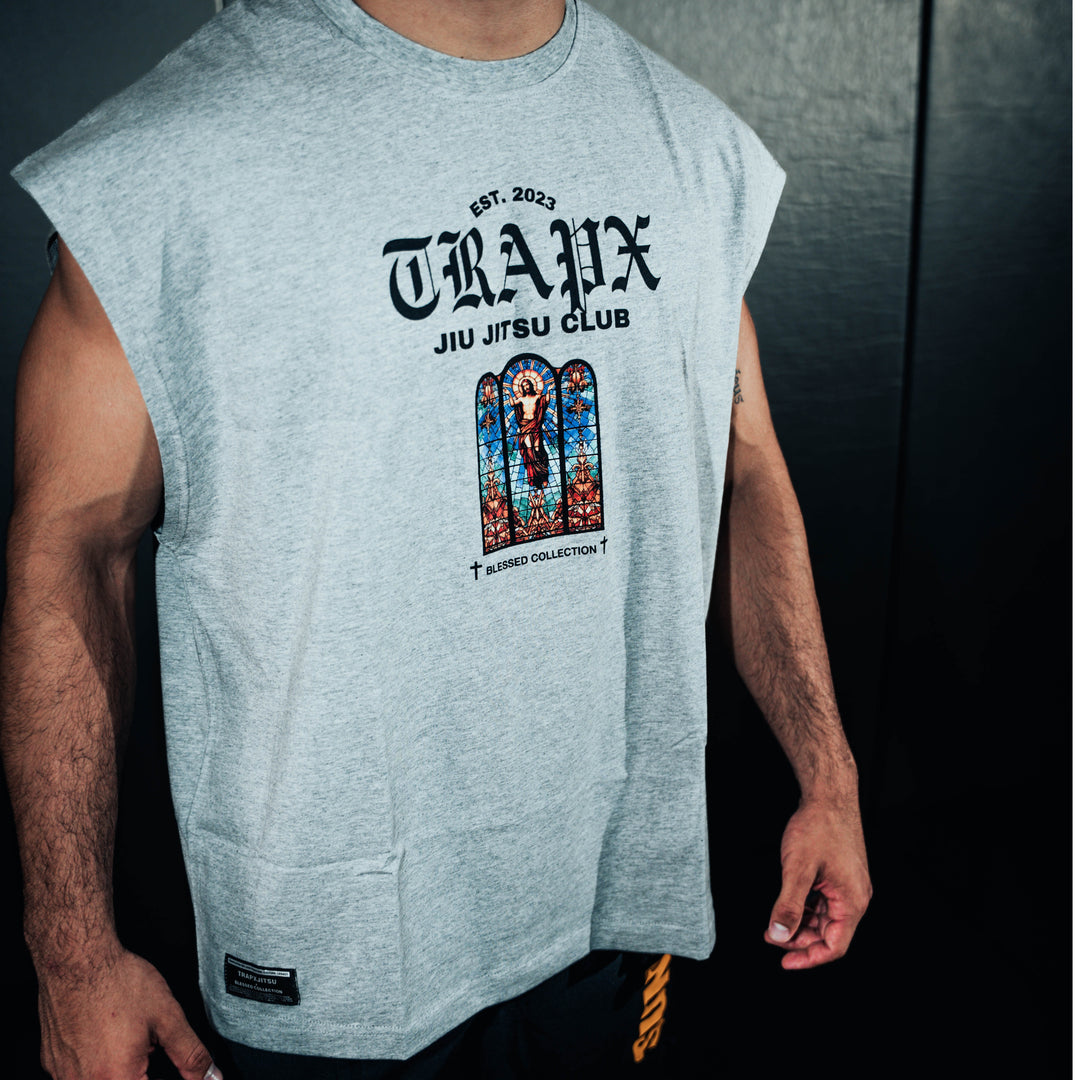 CHRIST BLESSED OVERSIZED TANK