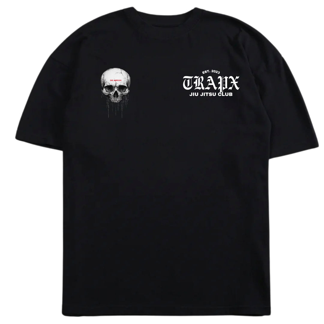 NO PAIN NO GLORY OVERSIZED T-SHIRT - BLACK