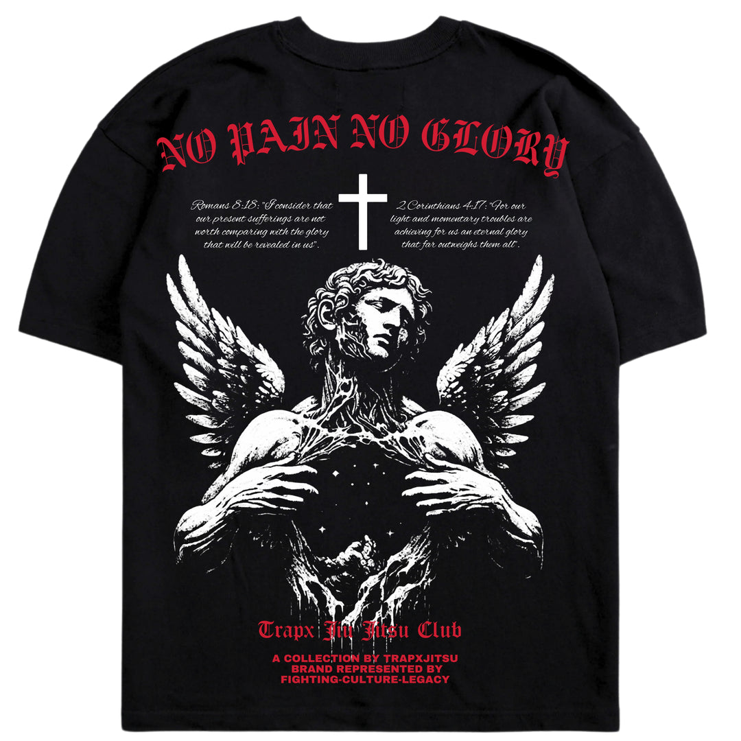 MARTYR OVERSIZED T-SHIRT - BLACK