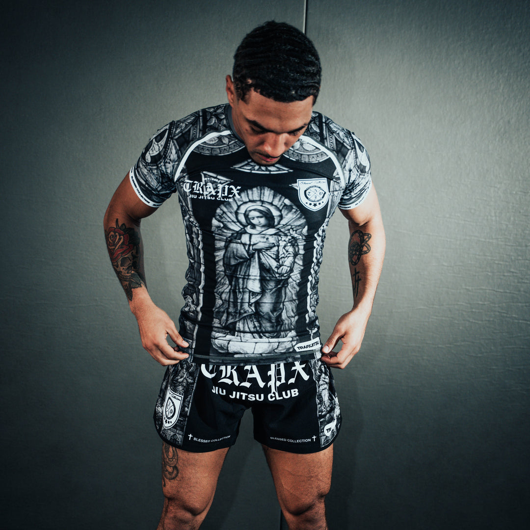 IMMACULATE BLESSED SHORT SLEEVE RASHGUARD