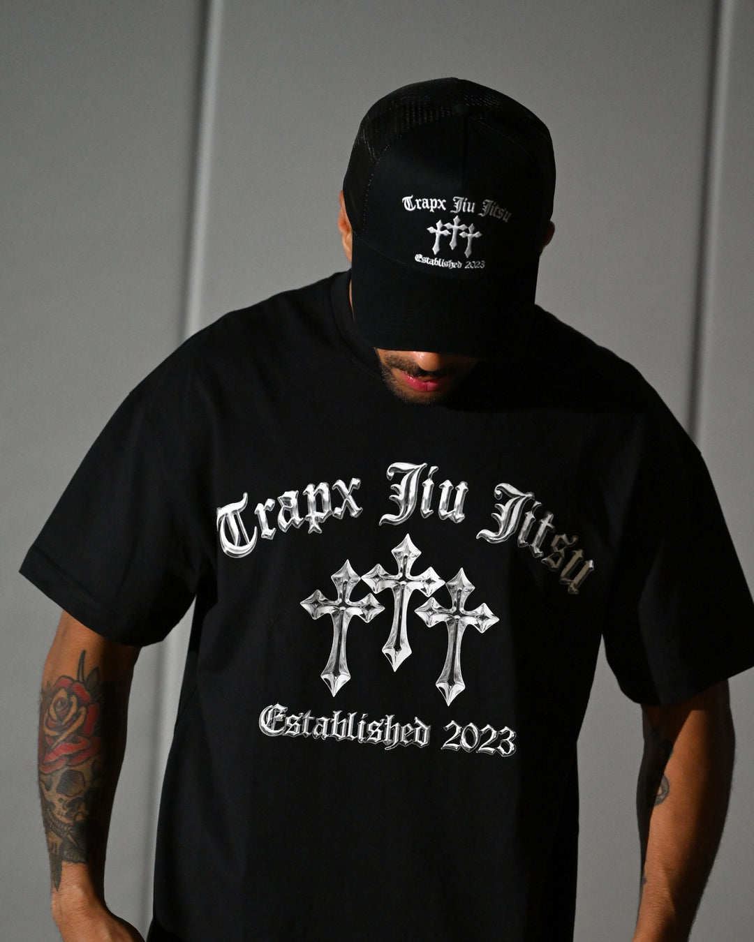 CHROME CROSS - TRUCKER HAT