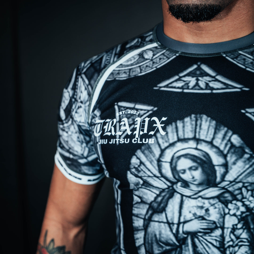 IMMACULATE BLESSED SHORT SLEEVE RASHGUARD