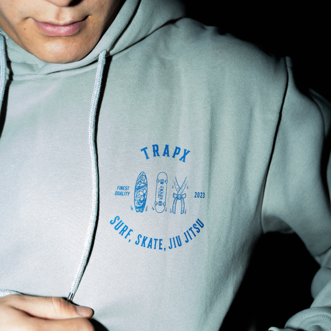 SURF SKATE JIU JITSU  HOODIE