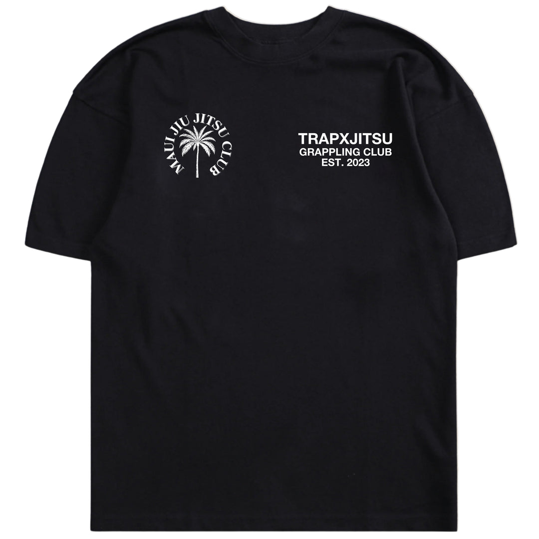 MAUI JIU JITSU OVERSIZED T-SHIRT - BLACK