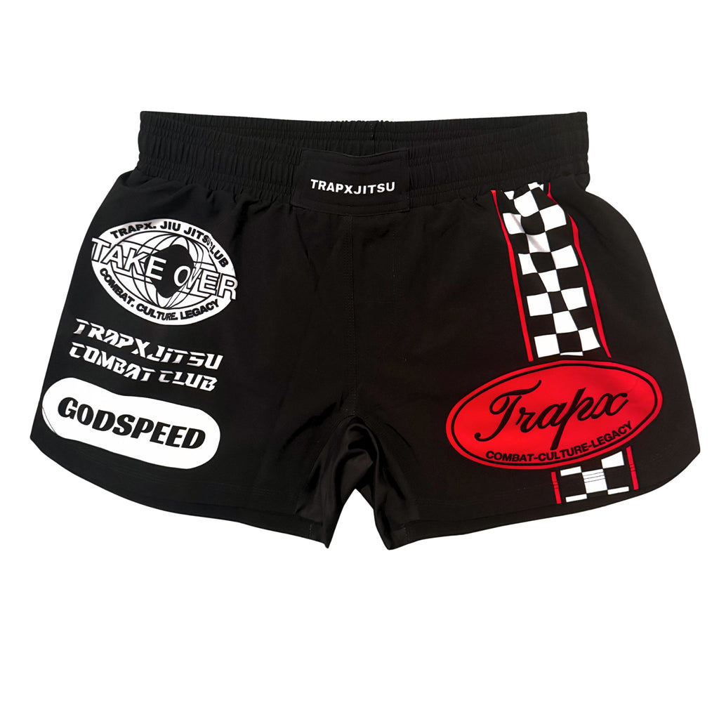 GODSPEED V2 NO-GI SHORTS - BLACK – TrapxJitsu