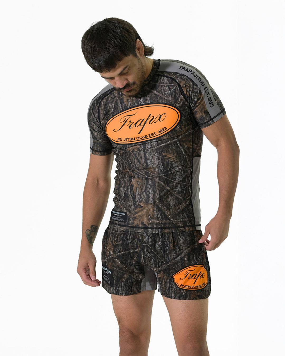 FOREST CAMO SHORT SLEEVE RASHGUARD