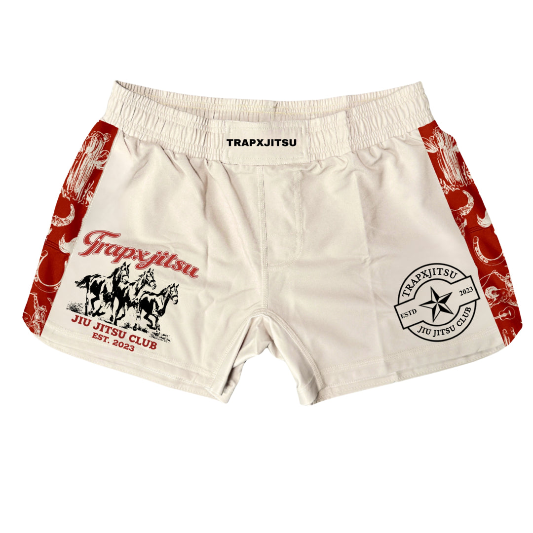 COWBOY NO-GI SHORTS - OFF WHITE