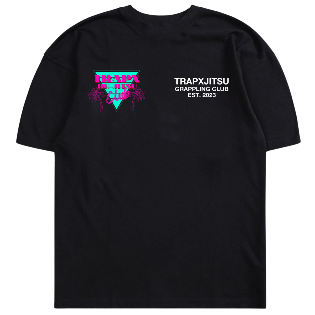 305 VICE OVERSIZED T-SHIRT - BLACK