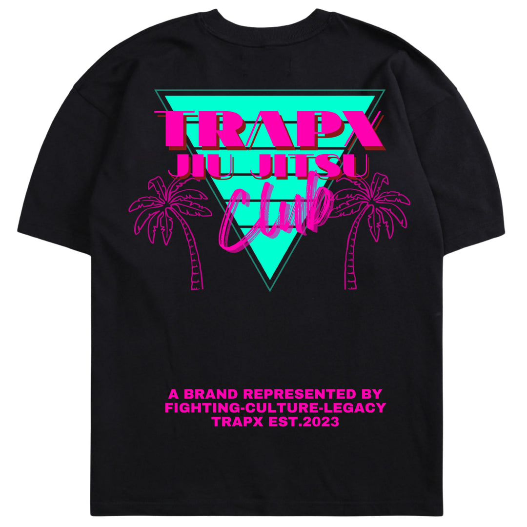 305 VICE OVERSIZED T-SHIRT - BLACK