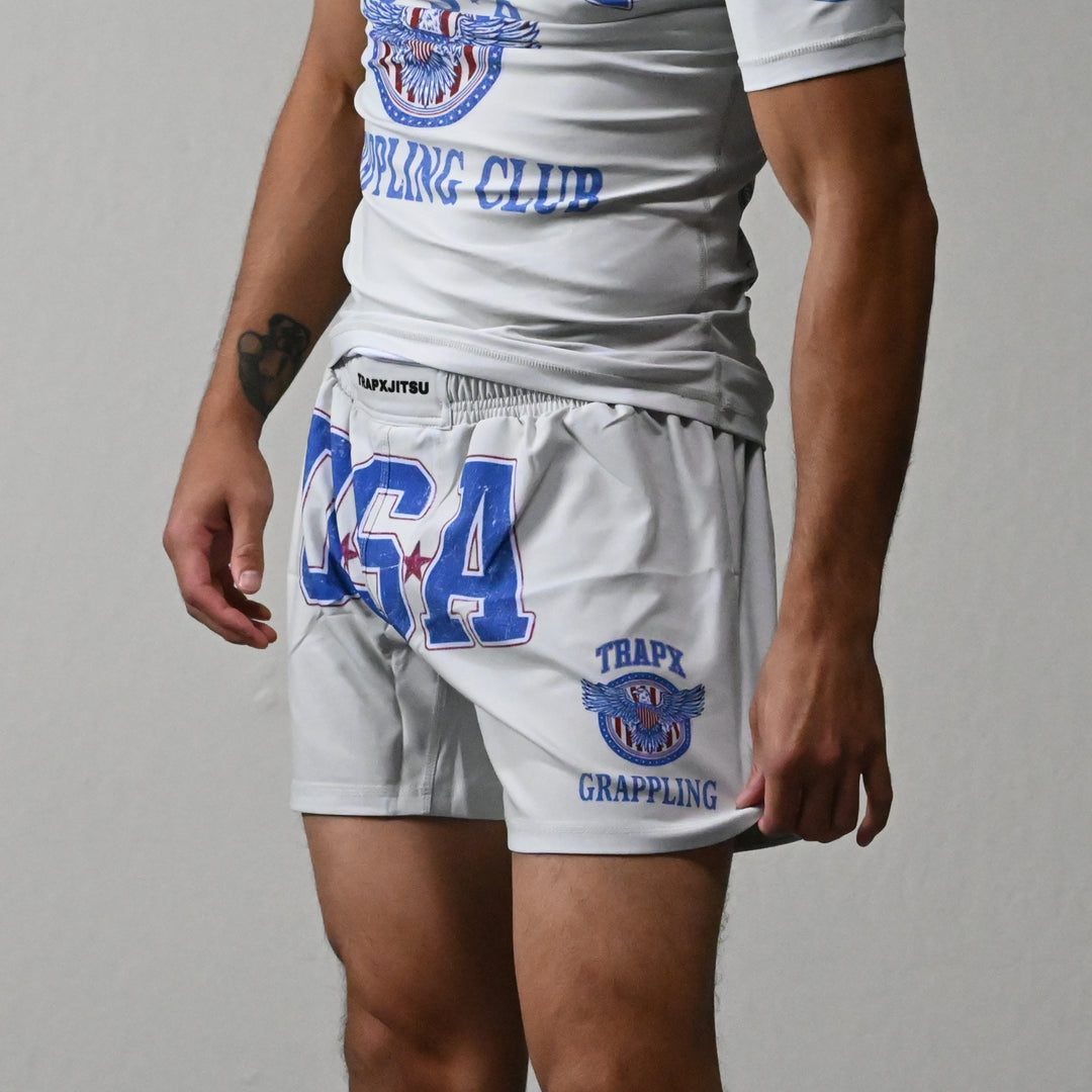 USA VINTAGE NO-GI SHORTS - OFF WHITE