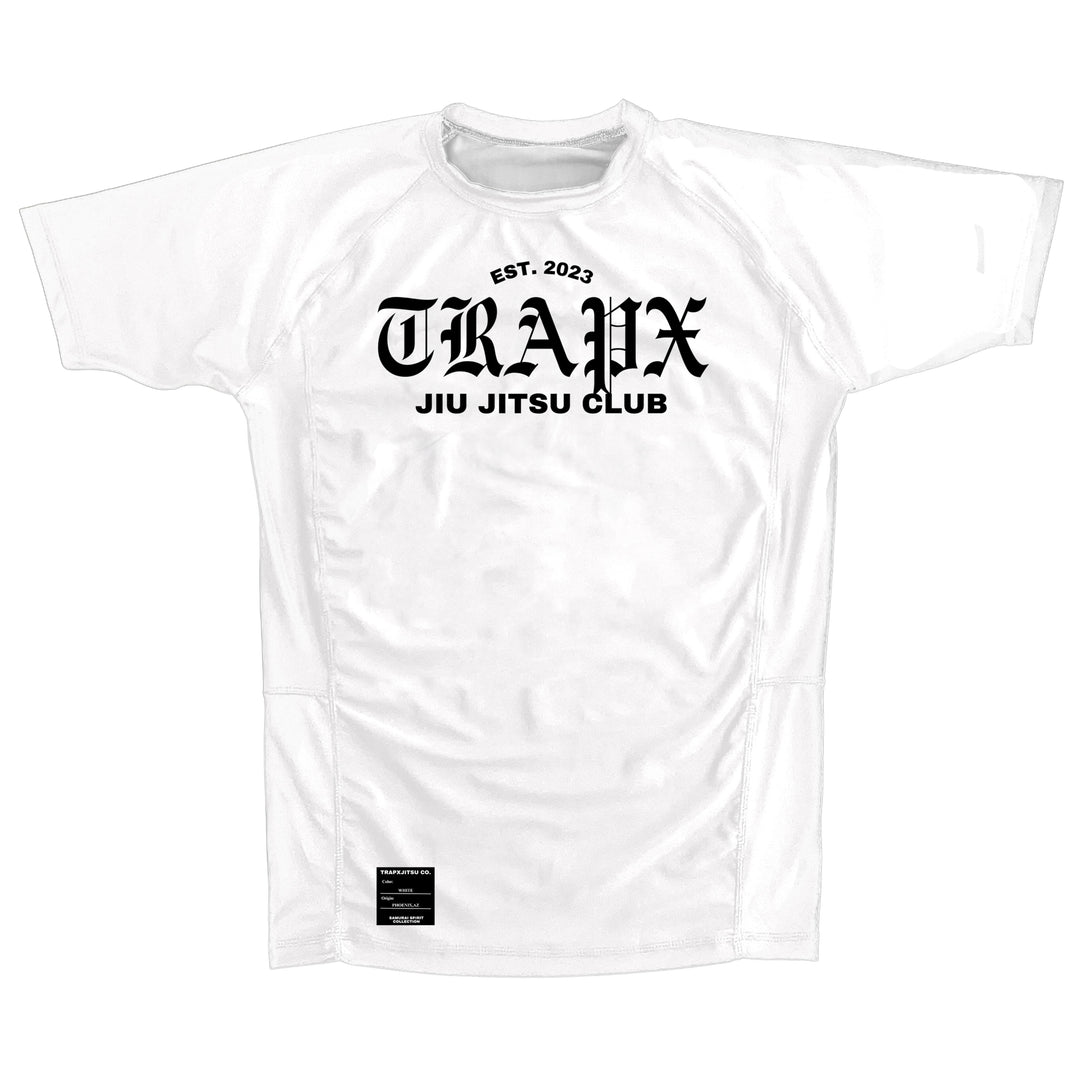 RONIN PATH SHORT SLEEVE RASHGUARD - WHITE