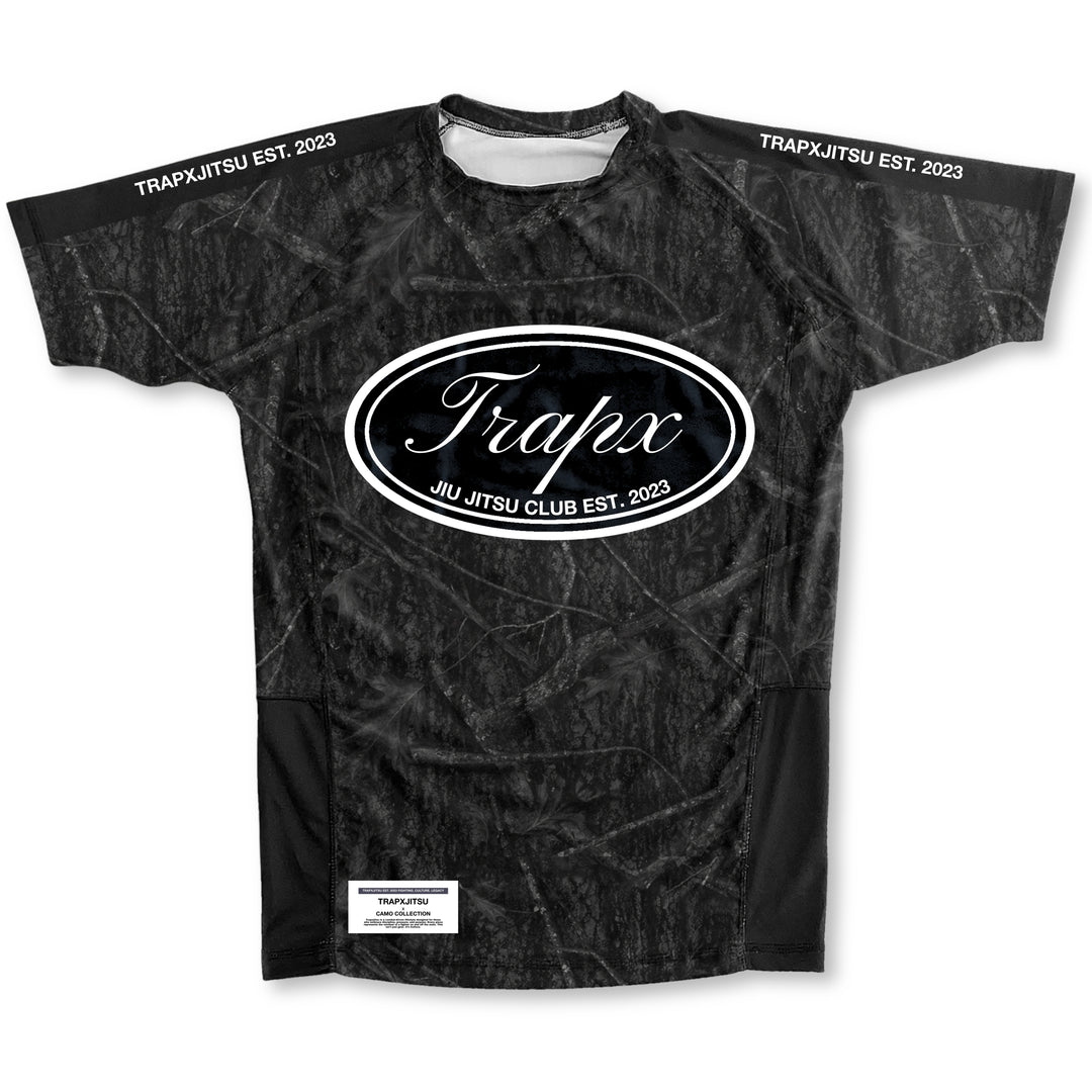 NIGHT CAMO SHORT SLEEVE RASHGUARD