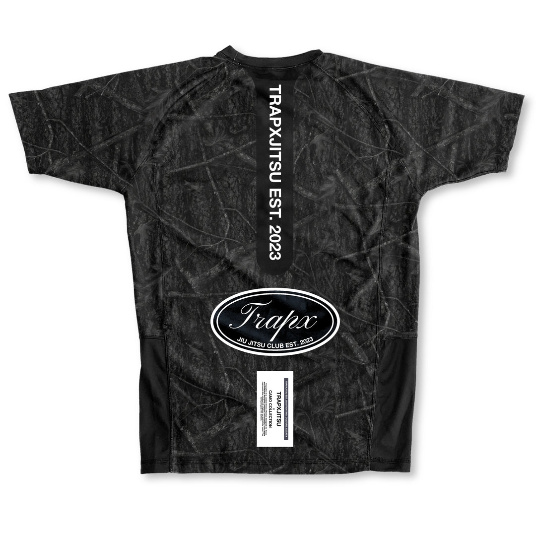 NIGHT CAMO SHORT SLEEVE RASHGUARD