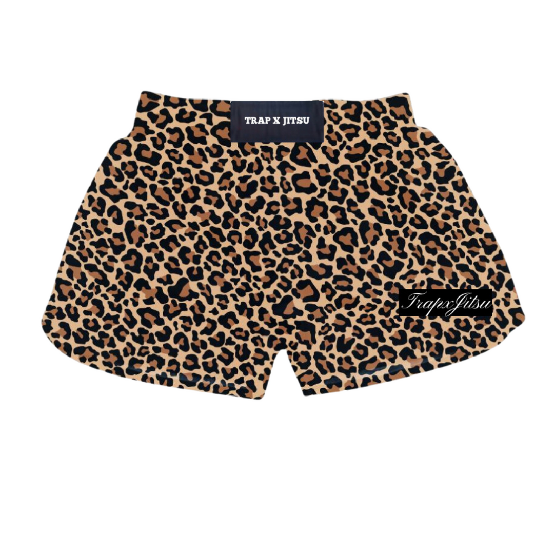 LEOPARD NO-GI SHORTS