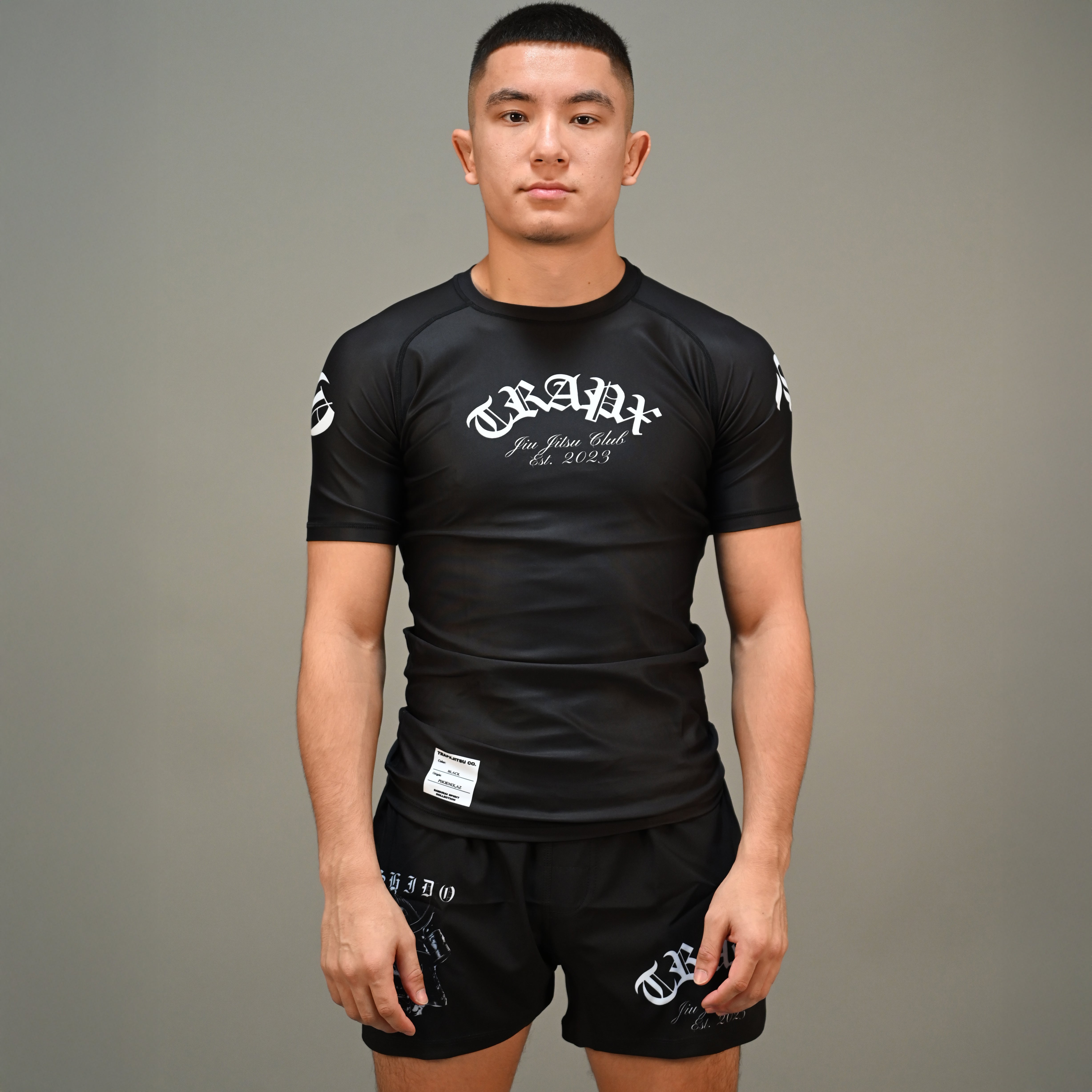 BUSHIDO 2 SHORT SLEEVE RASHGUARD - BLACK – TrapxJitsu