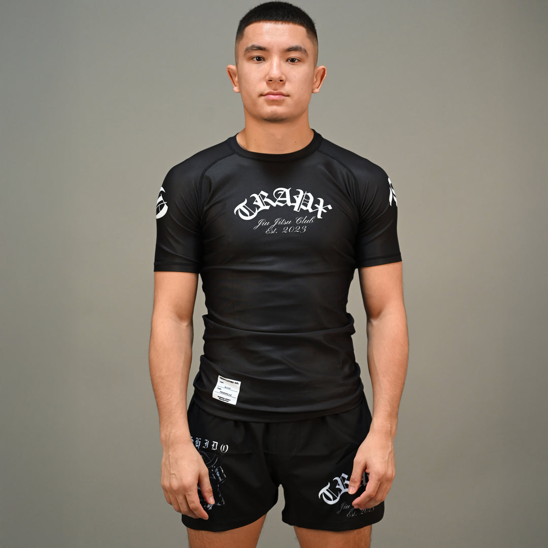 BUSHIDO 2 SHORT SLEEVE RASHGUARD - BLACK