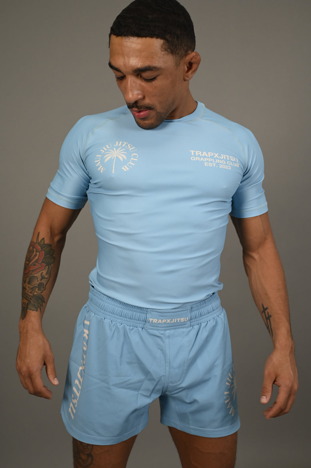 MAUI JIU JITSU NO-GI SHORTS - BLUE