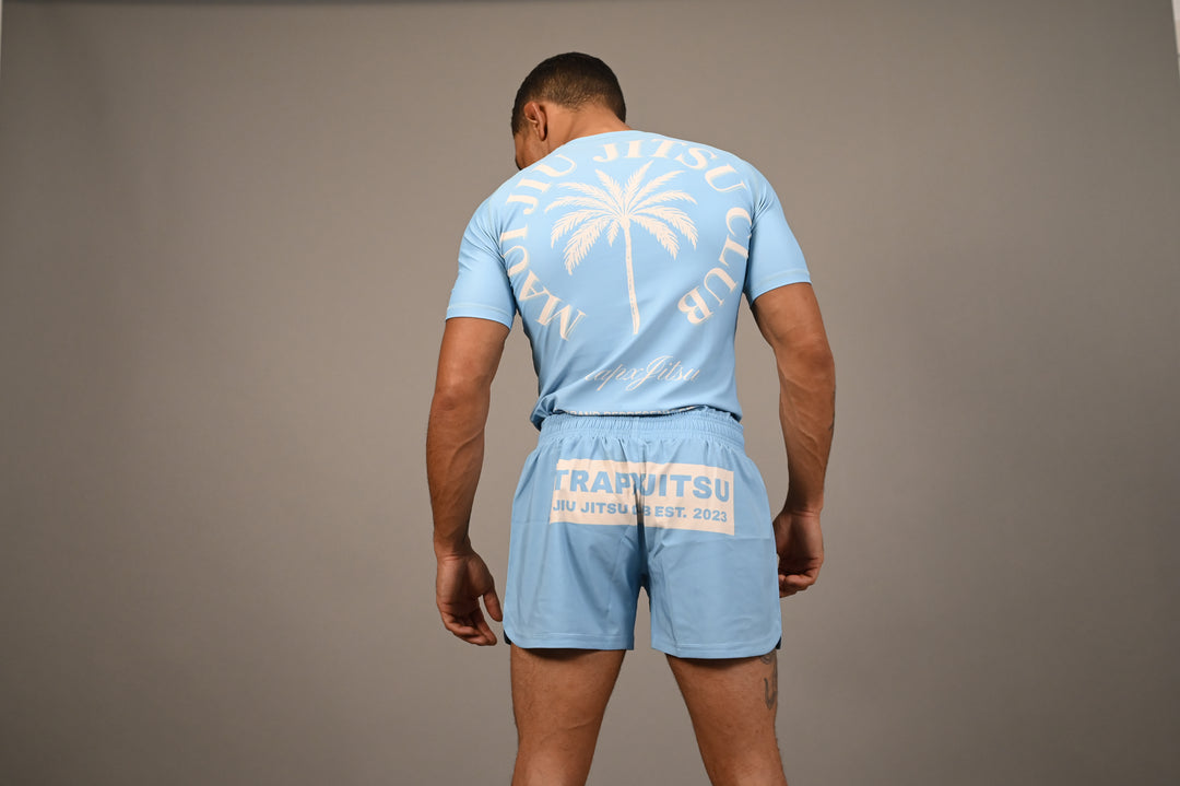 MAUI JIU JITSU NO-GI SHORTS - BLUE
