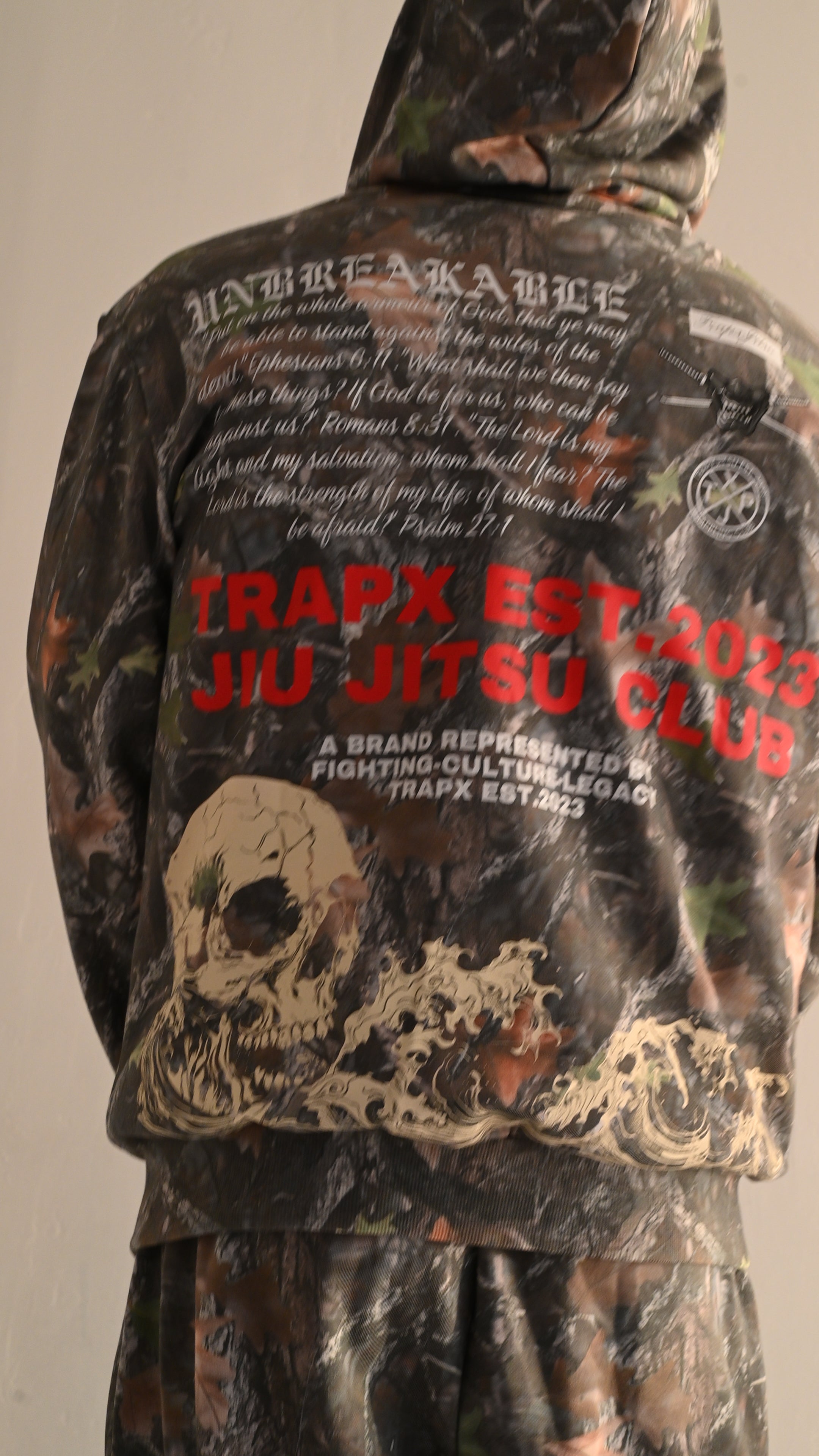 UNBREAKABLE ZIP UP - CAMO – TrapxJitsu