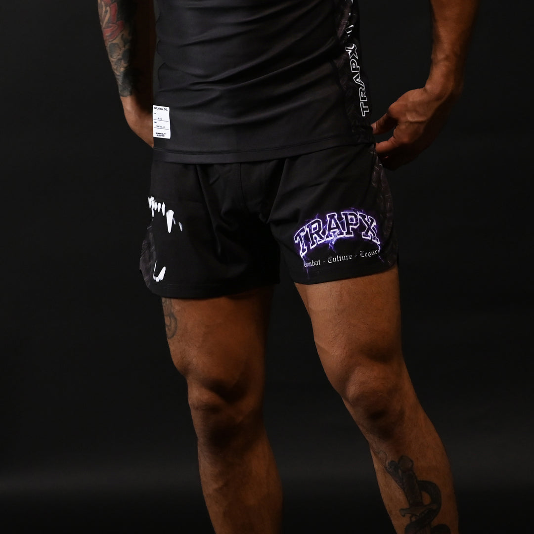 DOG MENTALITY NO-GI SHORTS - BLACK