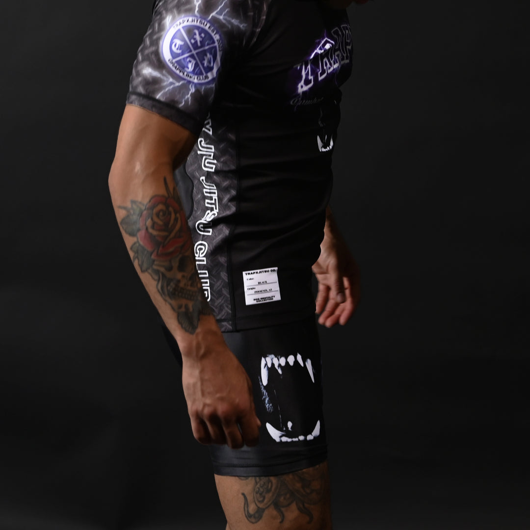 DOG MENTALITY VALE TUDO SHORTS - BLACK