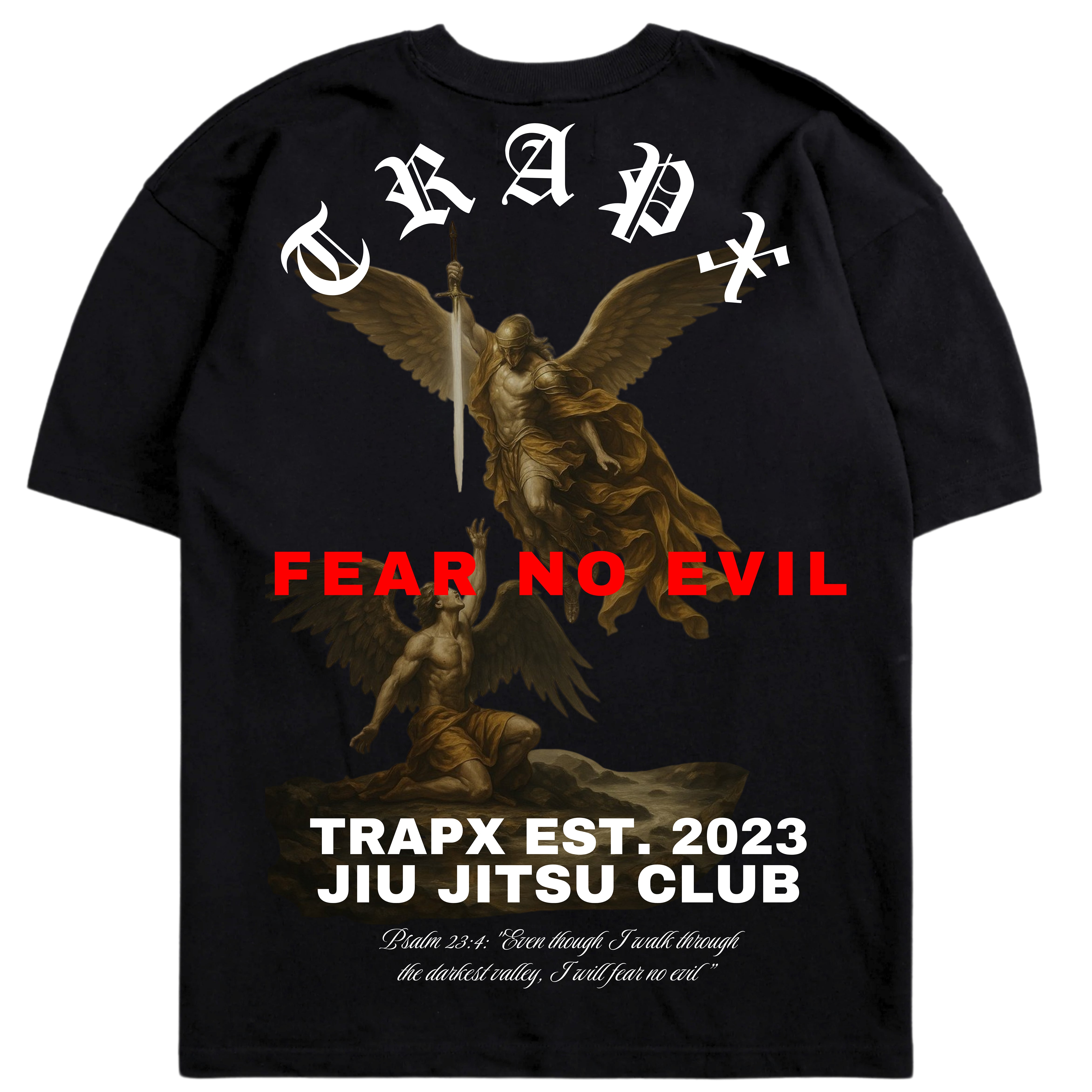 FEAR NO EVIL OVERSIZED T-SHIRT – TrapxJitsu