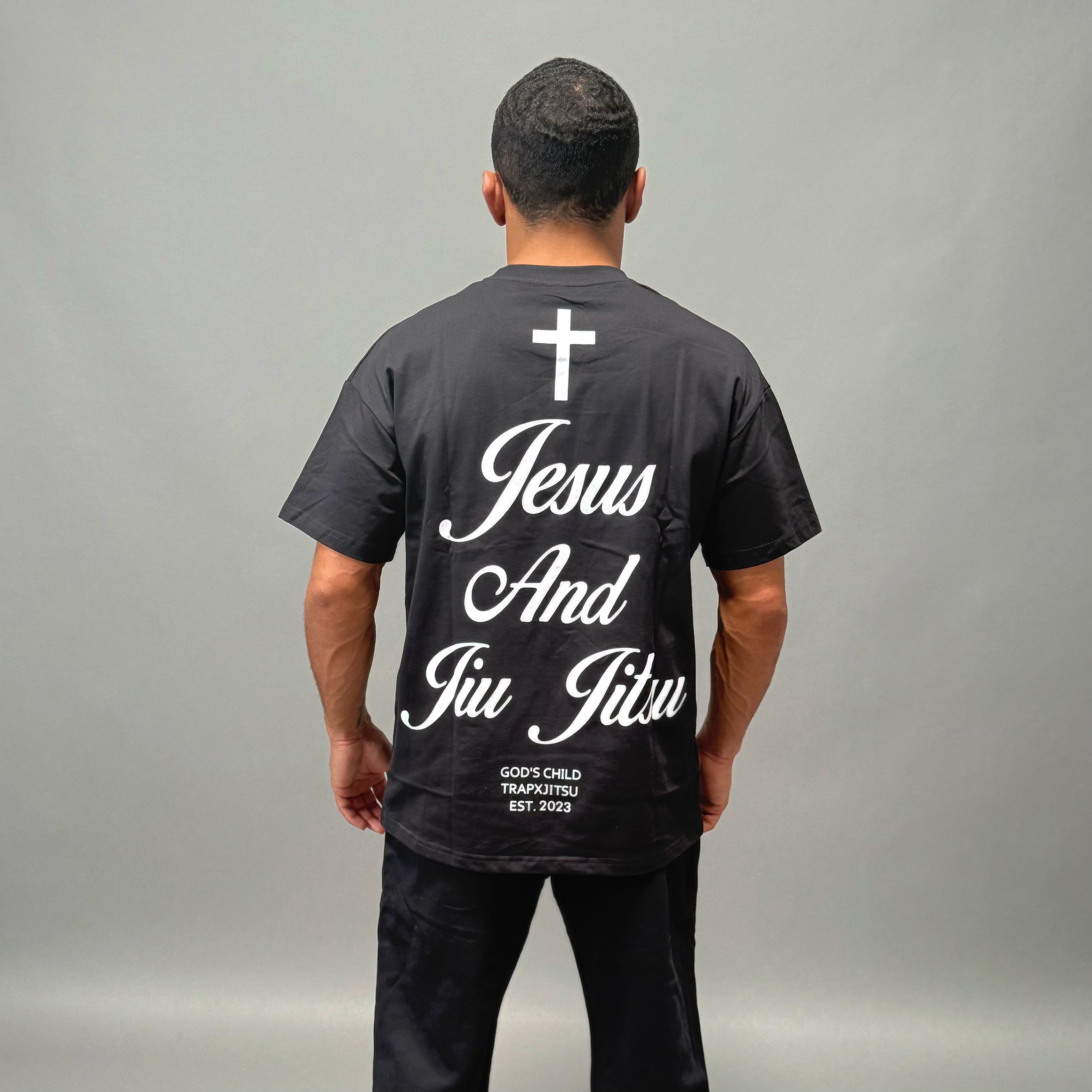 JIU JITSU & JESUS OVERSIZED T-SHIRT – TrapxJitsu