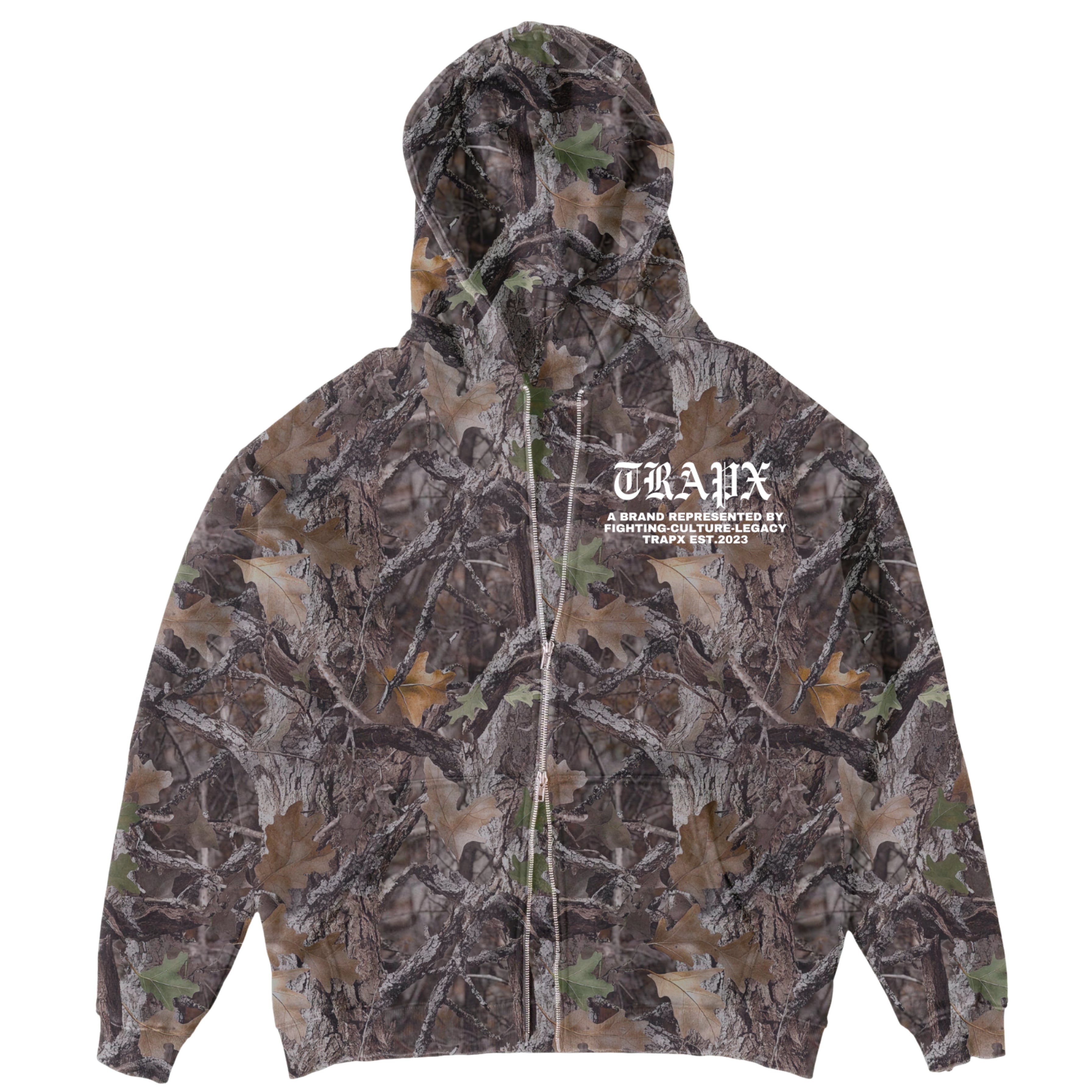 UNBREAKABLE ZIP UP - CAMO – TrapxJitsu