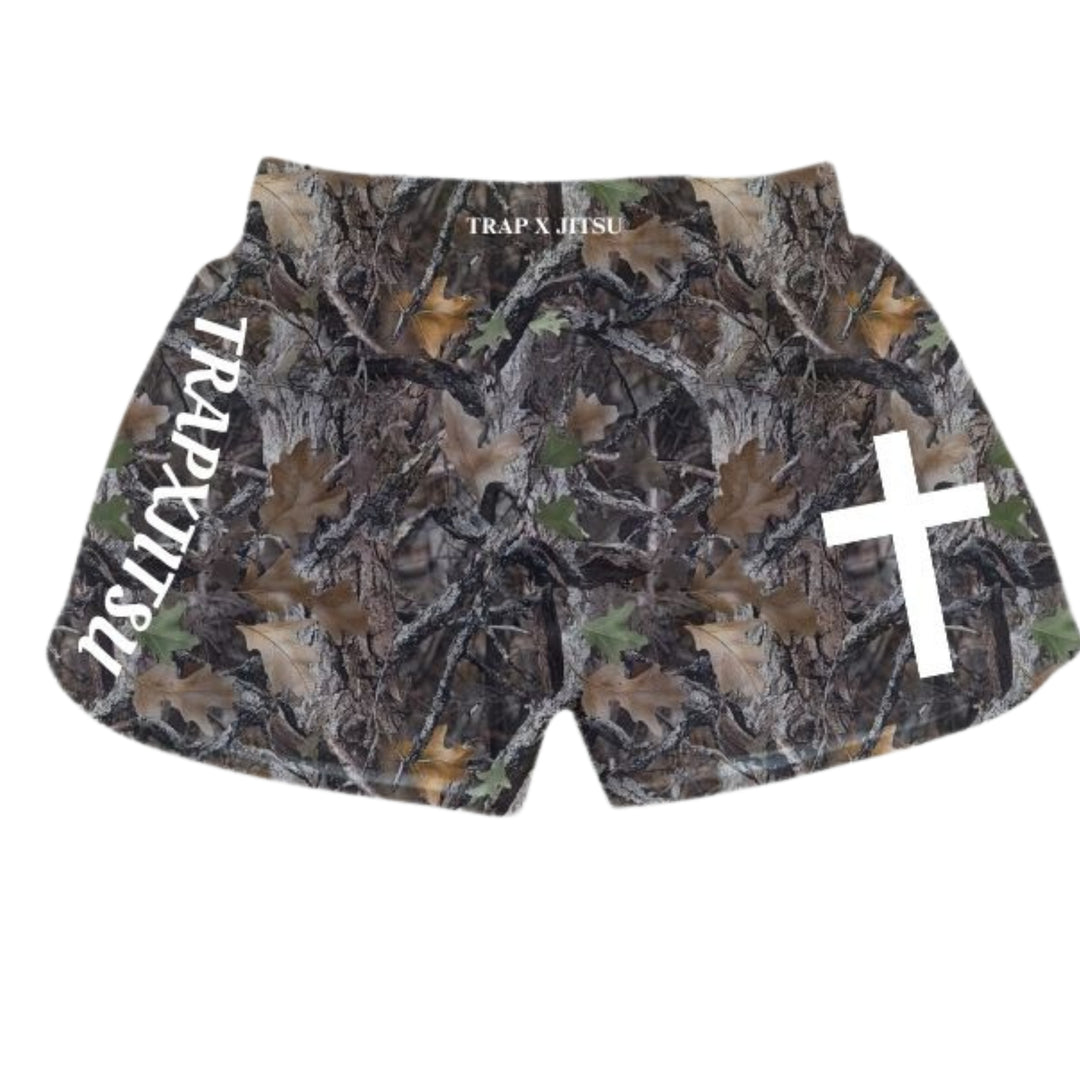 JIU JITSU & JESUS NO-GI SHORTS - CAMO
