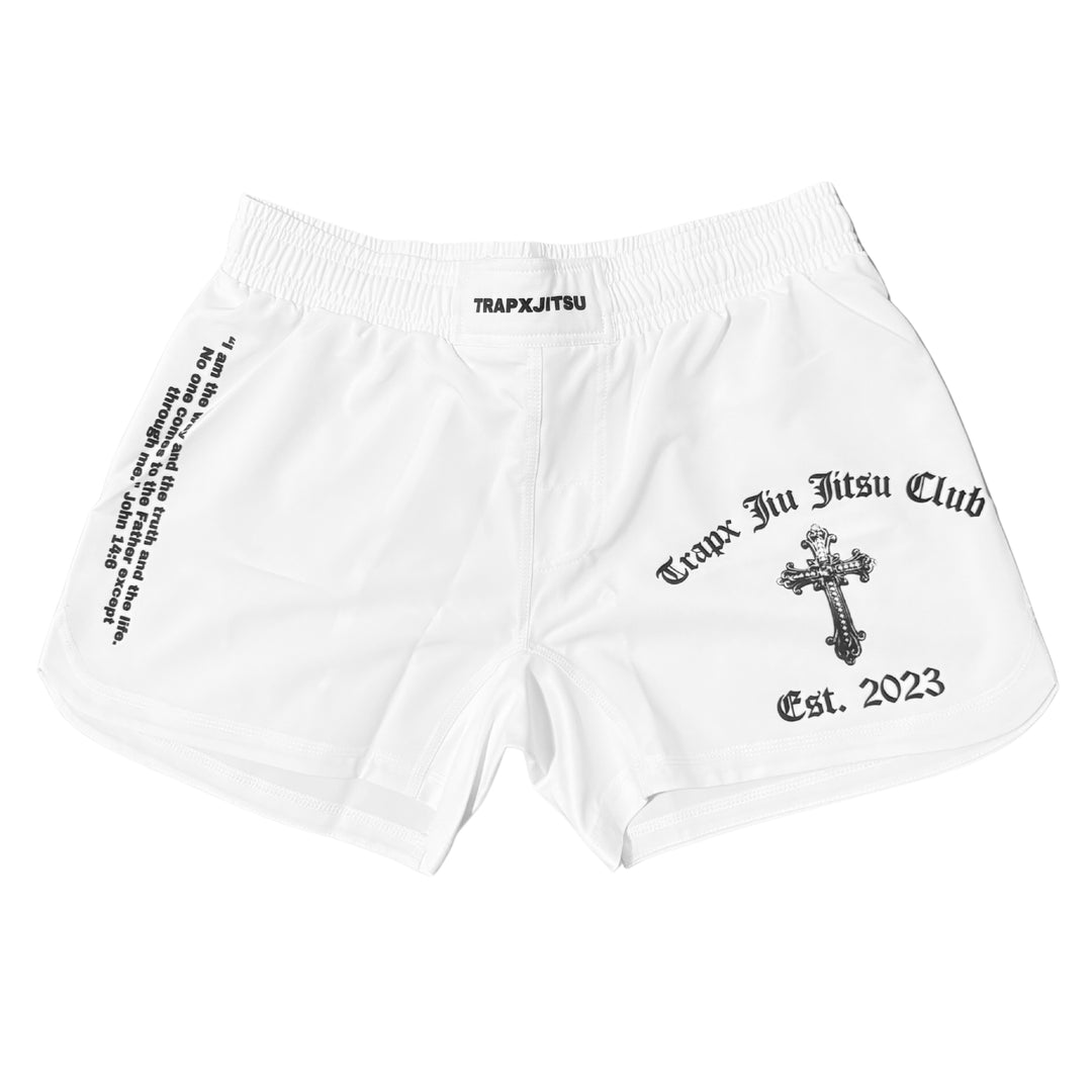 CHRIST LEGACY JJ NO-GI SHORTS - WHITE