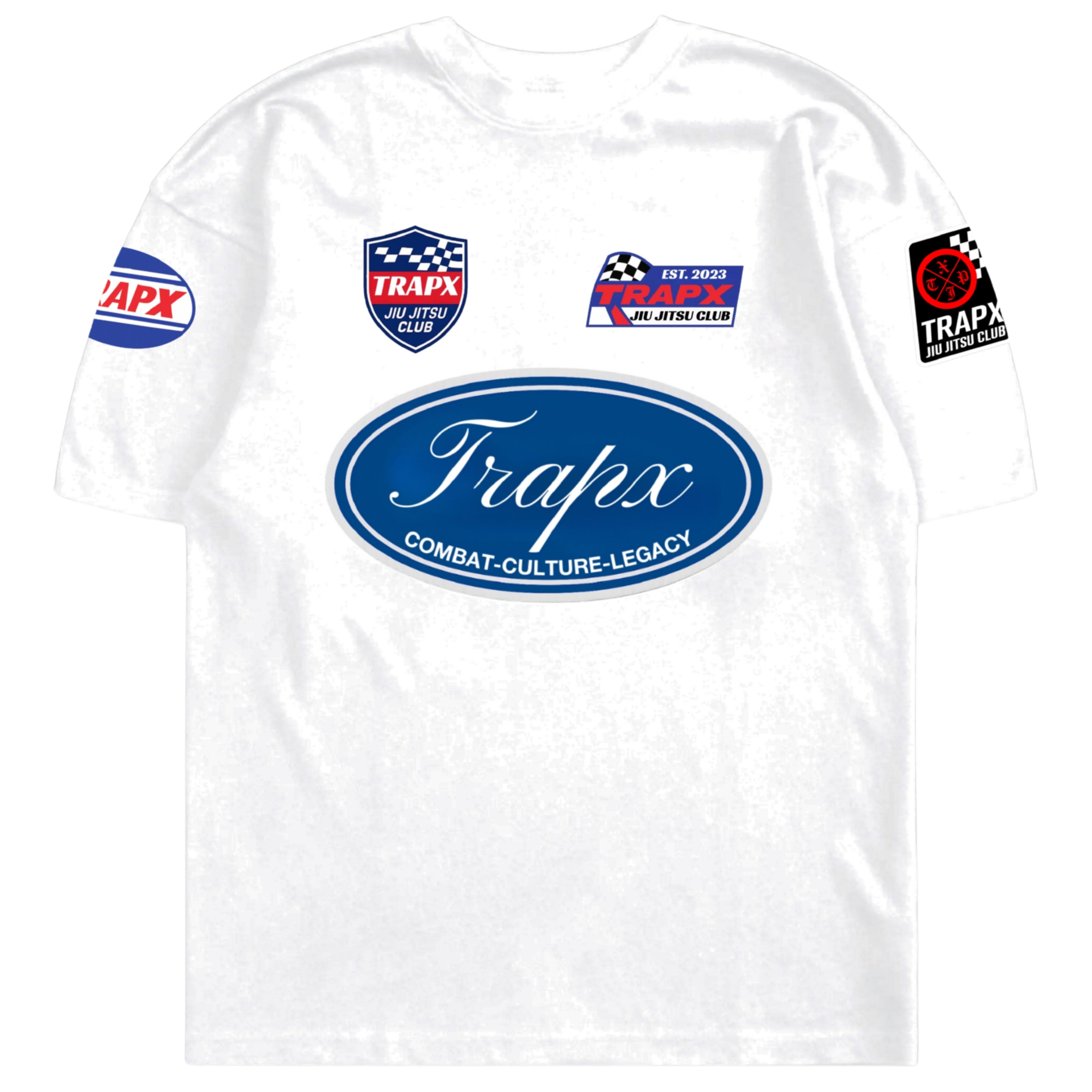 GODSPEED OVERSIZED T-SHIRT - WHITE – TrapxJitsu